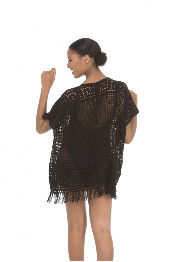 PONCHO CROCHET