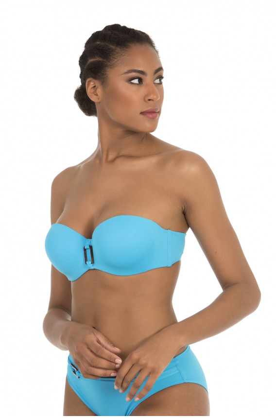 TOP BIKINI BANDEAU PUSH UP