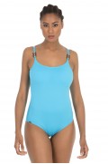 WIRELESS SQUARE NECKLINE SWIMSUIT