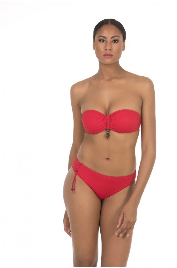 TOP BIKINI BANDEAU SEM COPA
