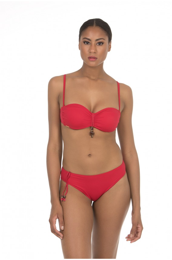 TOP BIKINI BANDEAU SIN COPA