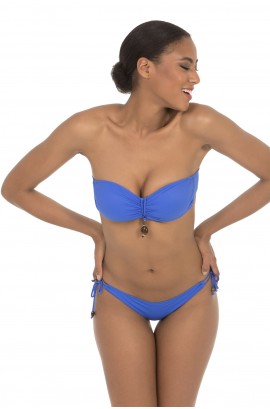 TOP BIKINI BANDEAU SIN COPA