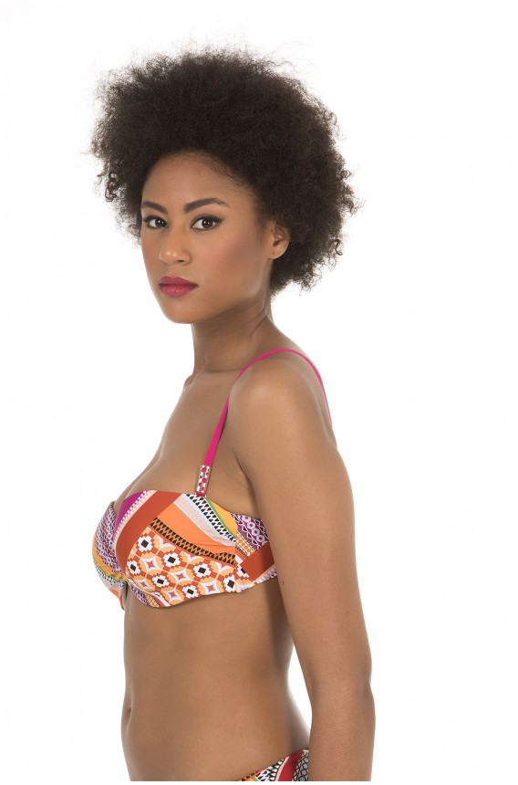 TOP BIKINI BANDEAU