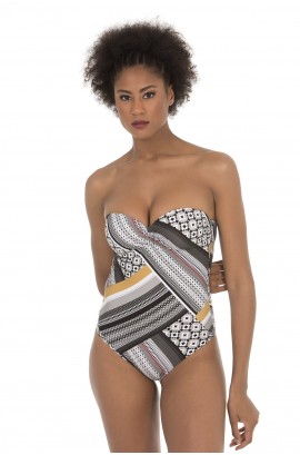 BANDEAU SWIMSUIT