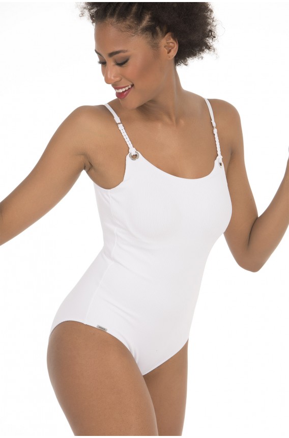SQUARE NECKLINE SWIMSUIT