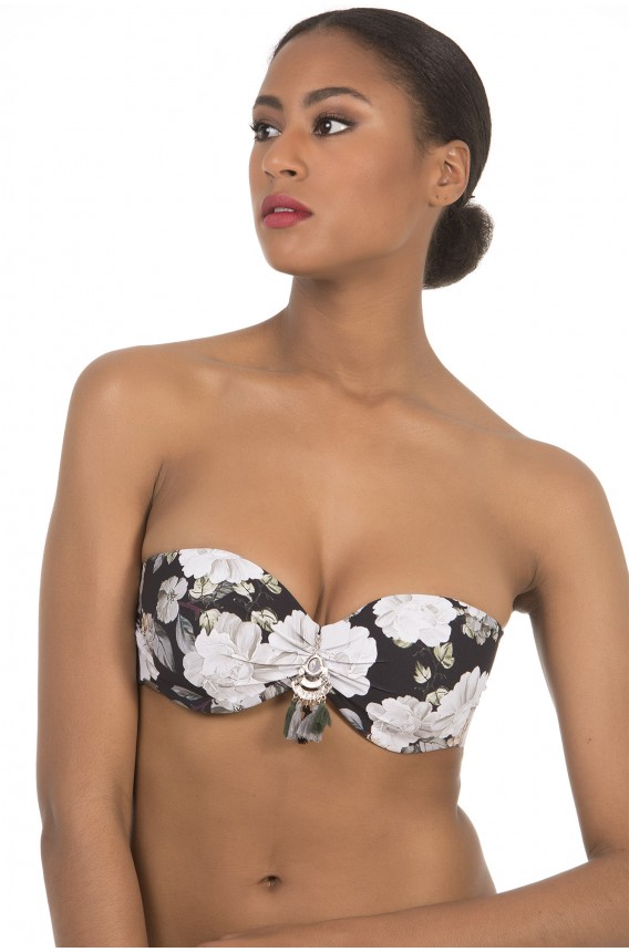 TOP BIKINI BANDEAU