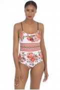 SQUARE NECKLINE SWIMSUIT
