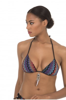 TRIANGLE PUSH UP BIKINI TOP