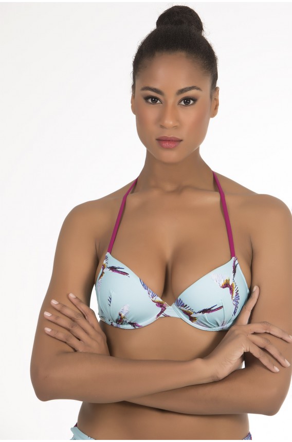 TOP BIKINI ESCOTE PROFUNDO