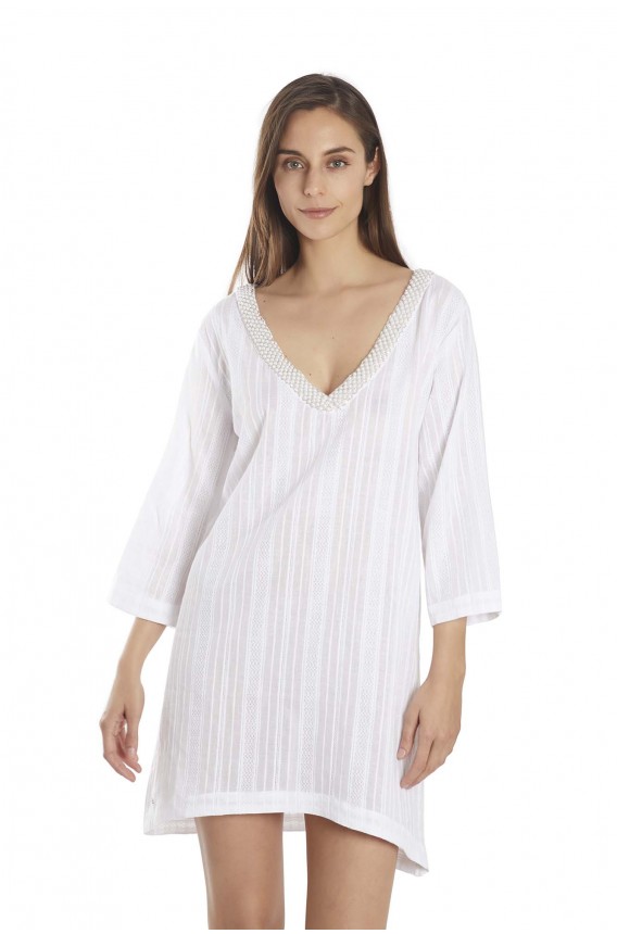 KAFTAN PÉROLAS MARE20