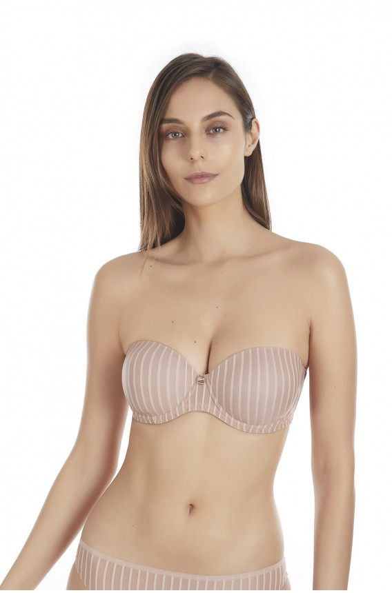STRAPLESS BRA GLACIER