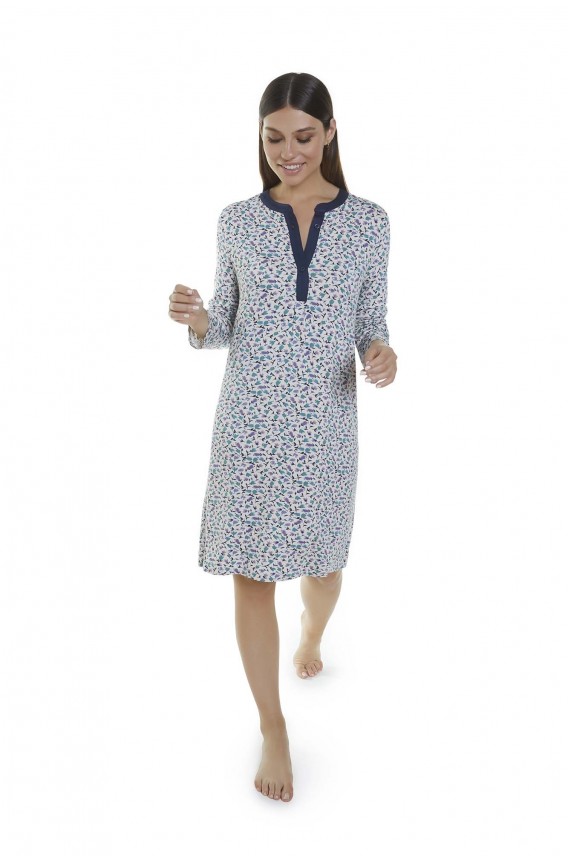 LONG SLEEVED NIGHTGOWN