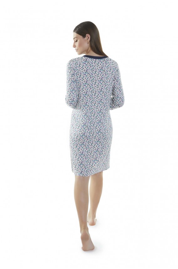 LONG SLEEVED NIGHTGOWN