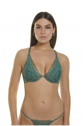 STRAPLESS PUSH UP BRA WITH CONTINUOUS UNDERWIRE JOLIE