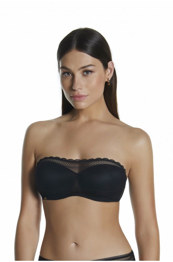 SUJETADOR BANDEAU CON COPA MIA