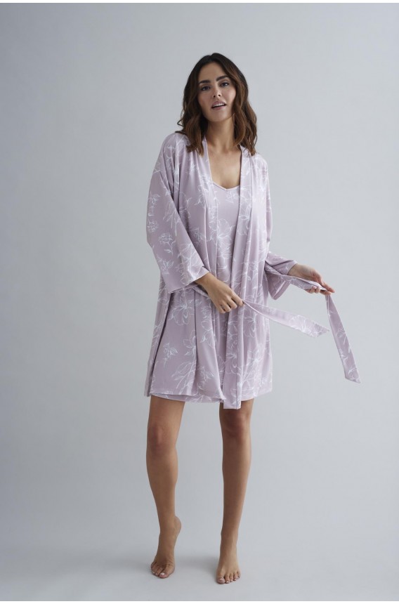 CAMISÓN TIRANTES FLORAL PASTEL