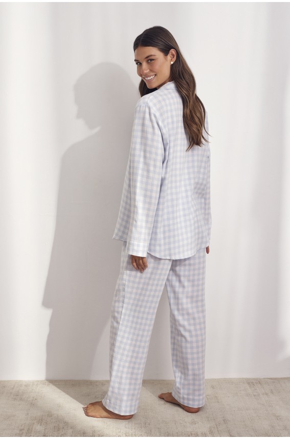 PIJAMA COM CAMISA VICHY