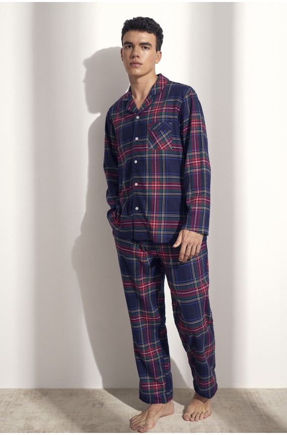 PIJAMA SHIRT CUADROS
