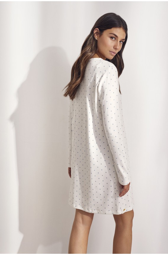 LONG SLEEVED NIGHTGOWN LUNARES