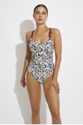 WIRELESS SQUARE NECKLINE SWIMSUIT
