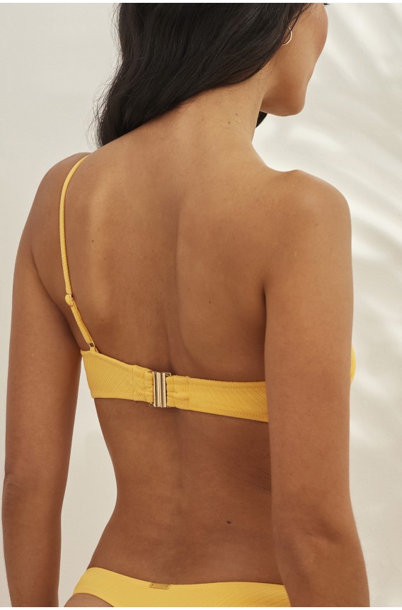 UNPADDED BANDEAU BIKINI TOP