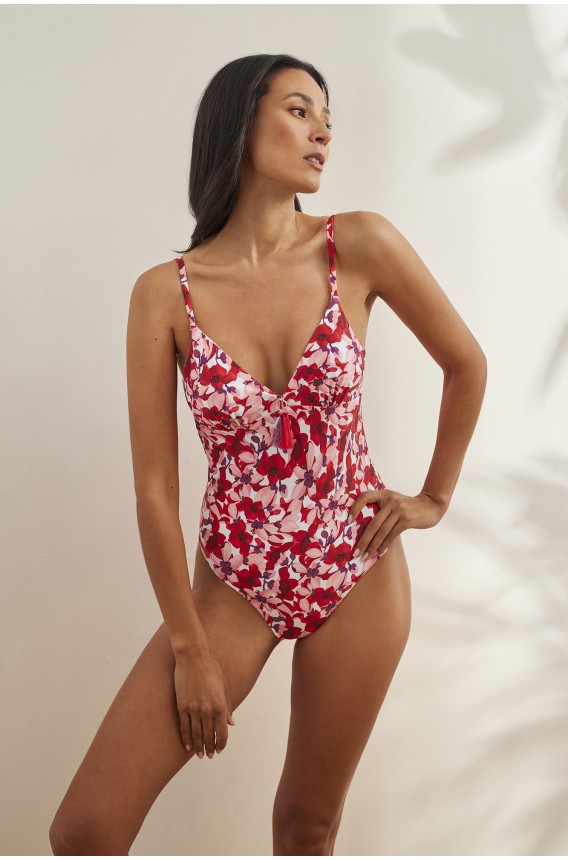 UNPADDED WIRELESS SWIMSUIT