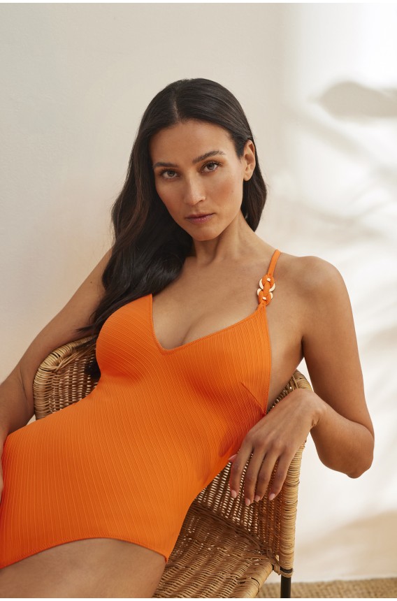 FATO DE BANHO DECOTE TRIANGULAR