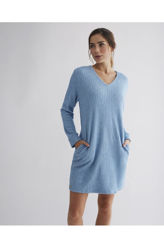 LONG SLEEVED NIGHTGOWN