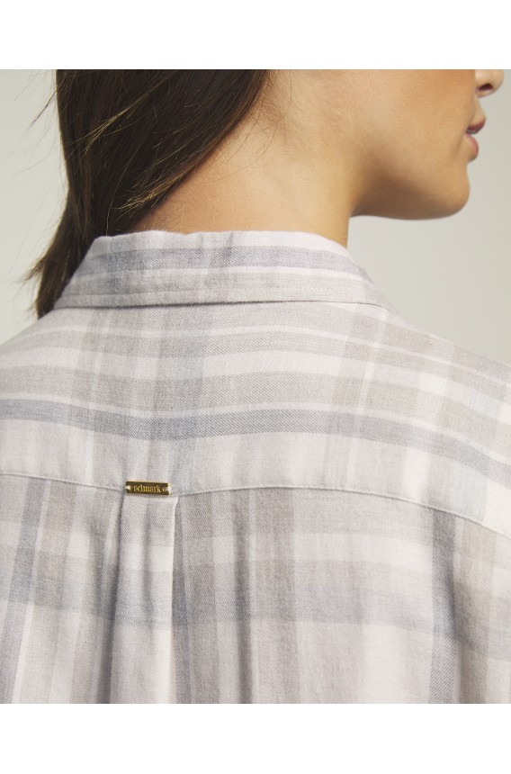 CAMISA DE NOITE MANGA COMPRIDA