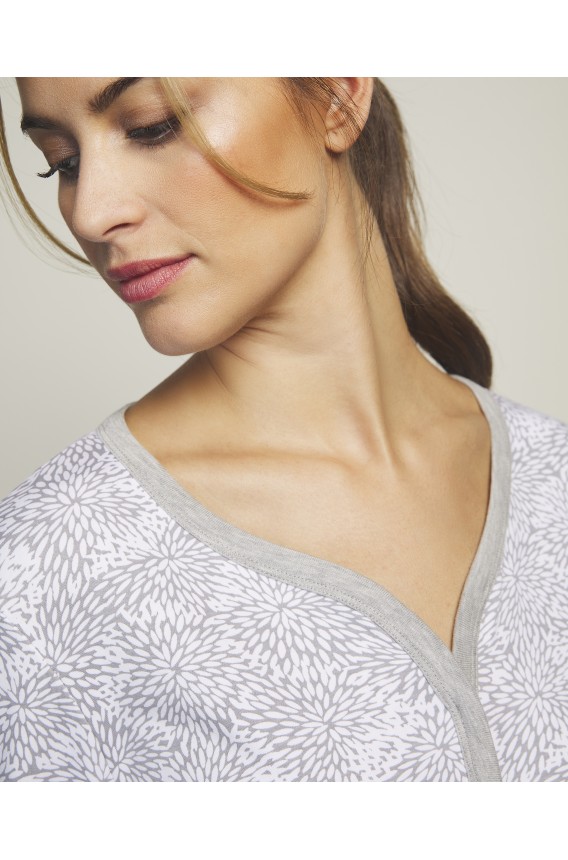 LONG SLEEVED NIGHTGOWN