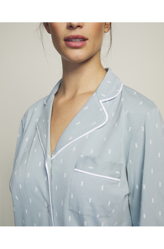 LONG SLEEVED NIGHTGOWN