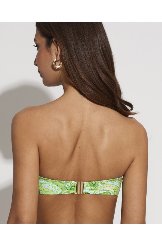 UNPADDED BANDEAU BIKINI TOP