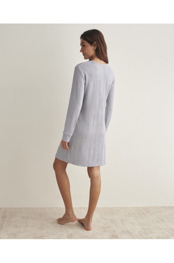LONG SLEEVE NIGHTGOWN