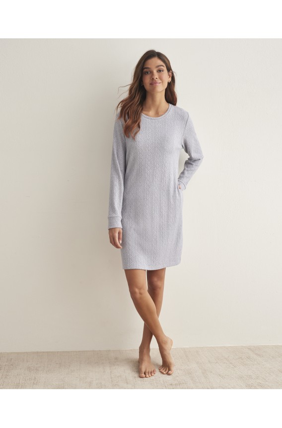LONG SLEEVE NIGHTGOWN