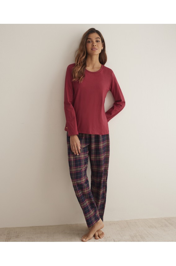 PIJAMA MUJER CAMISETA