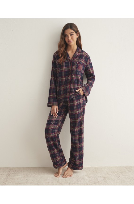 PIJAMA MUJER CAMISERO