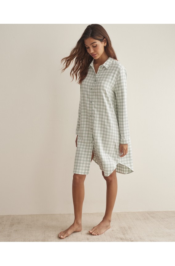 LONG SLEEVE NIGHTGOWN