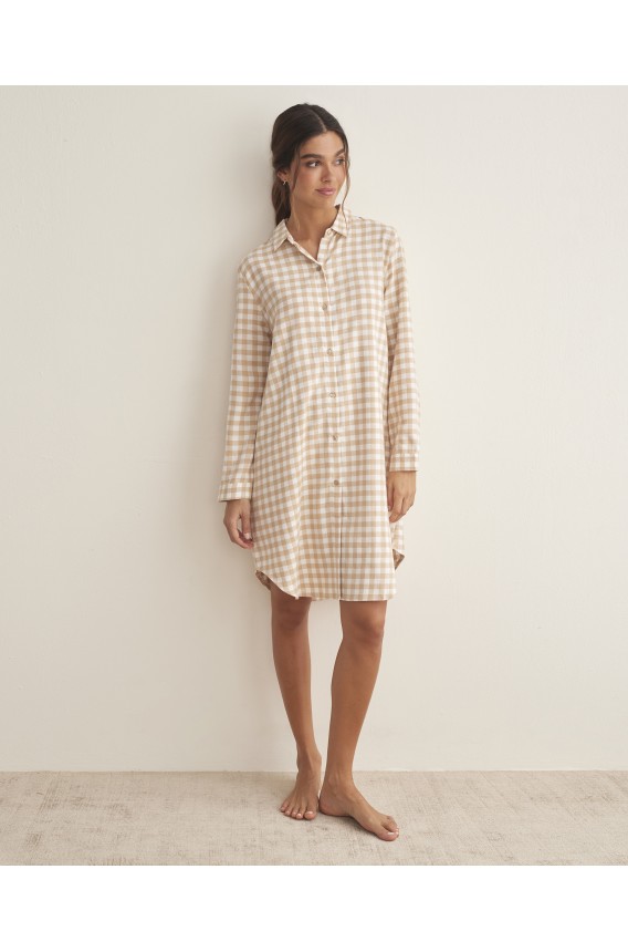 LONG SLEEVE NIGHTGOWN