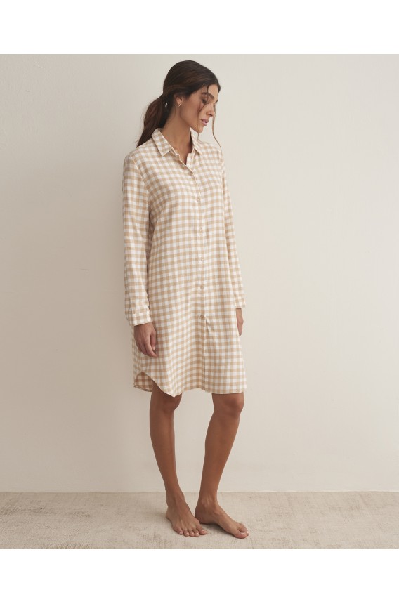 LONG SLEEVE NIGHTGOWN