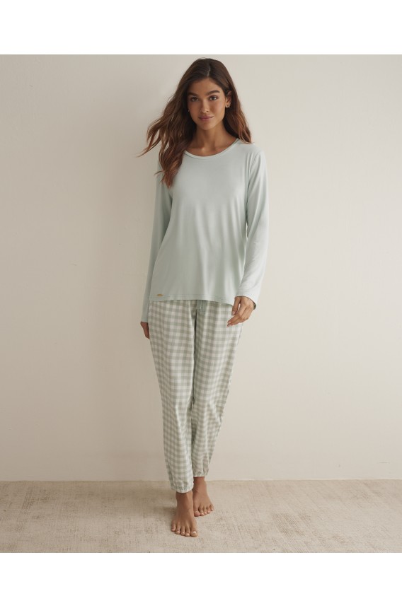 PIJAMA MUJER CAMISETA