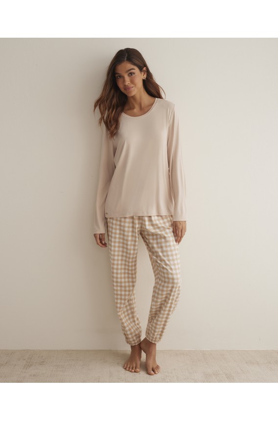 PIJAMA MUJER CAMISETA