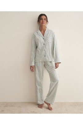 PIJAMA MUJER CAMISERO
