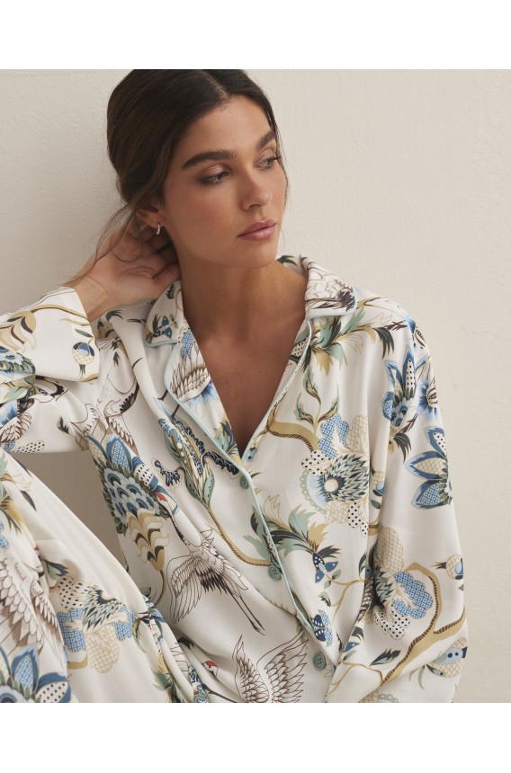 PIJAMA MUJER CAMISERO