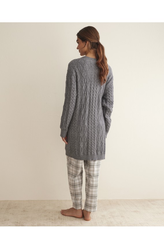 KNITTED CARDIGAN WITH BUTTONS