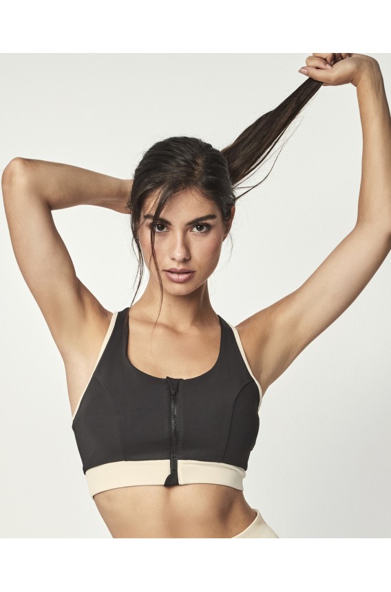 TOP DEPORTIVO CON CREMALLERA BY PILAR RUBIO