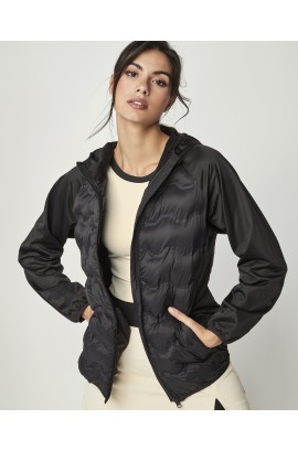 DOWN JACKET WITH HOOD BY PILAR RUBIO