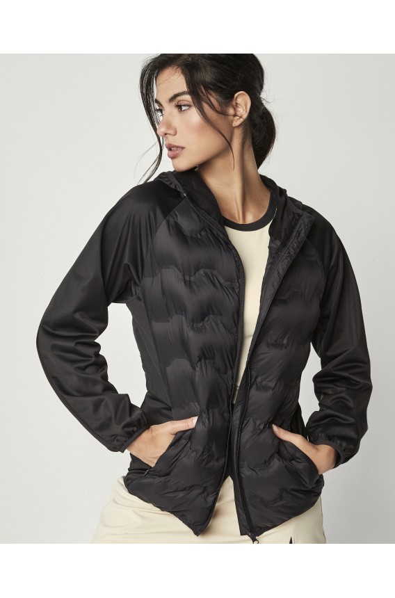 CHAQUETA PLUMÍFERO CON CAPUCHA BY PILAR RUBIO