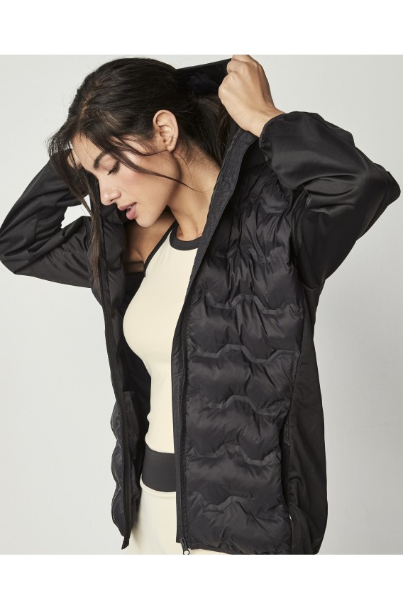 CHAQUETA PLUMÍFERO CON CAPUCHA BY PILAR RUBIO