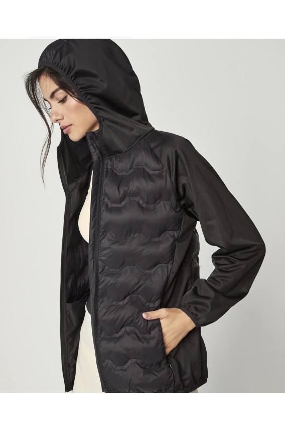 CHAQUETA PLUMÍFERO CON CAPUCHA BY PILAR RUBIO