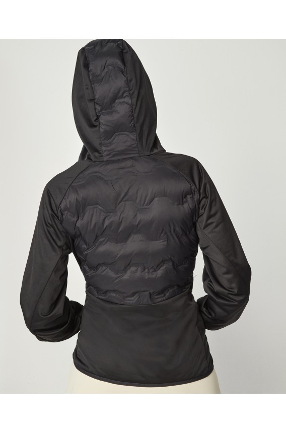 DOWN JACKET WITH HOOD BY PILAR RUBIO